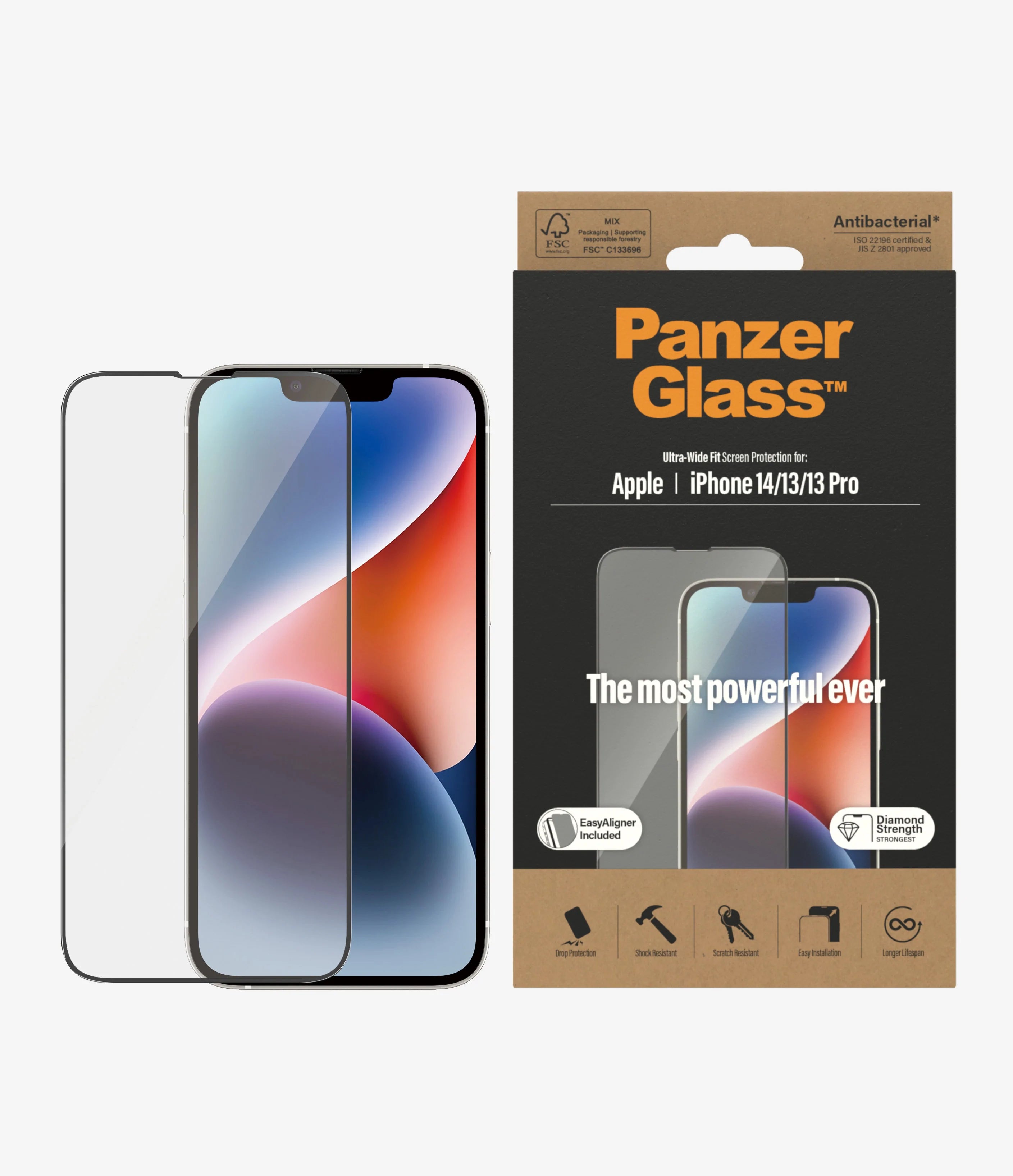 PanzerGlass, PanzerGlass Screen Guard Ultra Wide iPhone 14 Standard 6.1