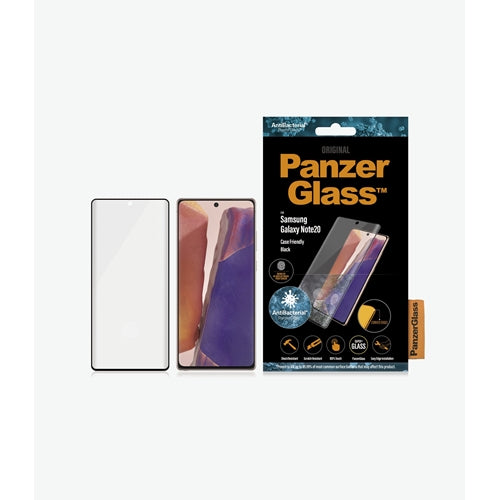 PanzerGlass, PanzerGlass Verre trempé Samsung Galaxy Note 20 6.7 pouces - Cadre noir