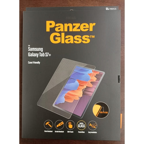 PanzerGlass, Panzerglass Verre trempé Samsung Galaxy Tab S7 Plus / S8 Plus / S9 Plus 12.4 Inch - Clair