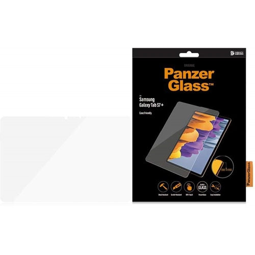 PanzerGlass, Panzerglass Verre trempé Samsung Galaxy Tab S7 Plus / S8 Plus / S9 Plus 12.4 Inch - Clair