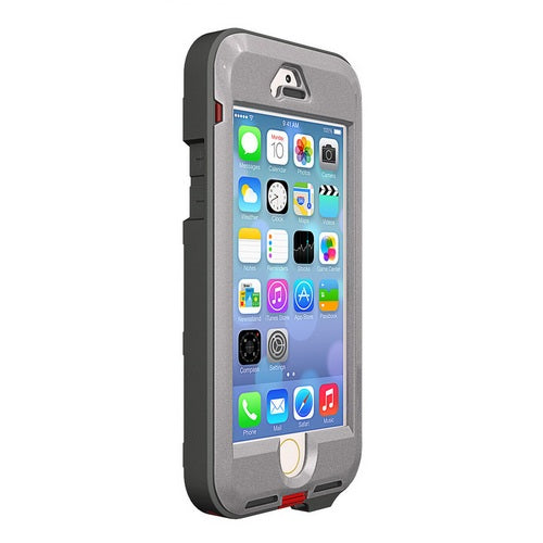 Patchworks, Patchworks Link Pro Tough Case avec clip ceinture pour iPhone SE / 5 / 5s - Argent