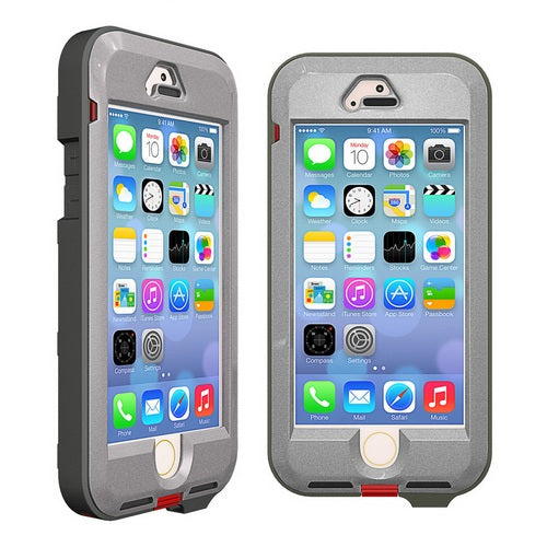 Patchworks, Patchworks Link Pro Tough Case avec clip ceinture pour iPhone SE / 5 / 5s - Argent