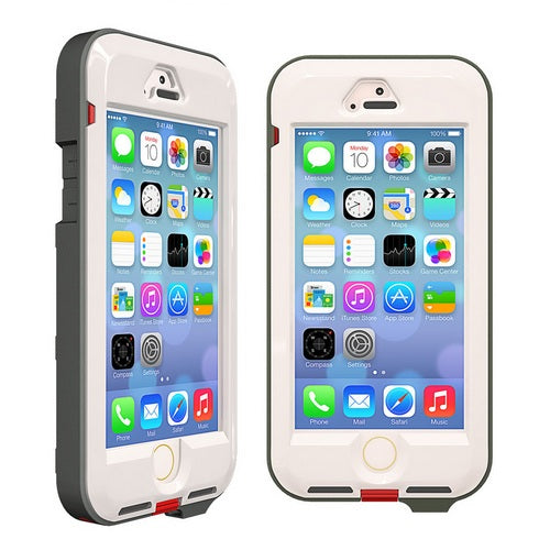 Patchworks, Patchworks Link Pro Tough Case avec clip ceinture pour iPhone SE / 5 / 5s - Blanc