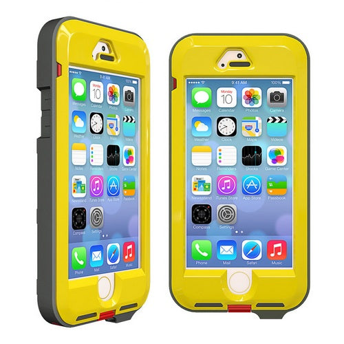 Patchworks, Patchworks Link Pro Tough Case avec clip ceinture pour iPhone SE / 5 / 5s - Jaune