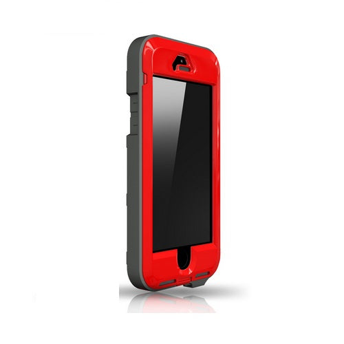 Patchworks, Patchworks Link Pro Tough Case avec clip ceinture pour iPhone SE / 5 / 5s - Rouge