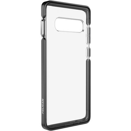 Pélican, Pelican Ambassador Ultra Slim Rugged Case pour Galaxy S10 Plus - Noir transparent