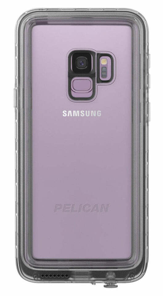 Pélican, Pelican Marine Waterproof Rugged Protective Case for Samsung Galaxy S9 - Clear / Black (étui de protection étanche et robuste pour Samsung Galaxy S9)