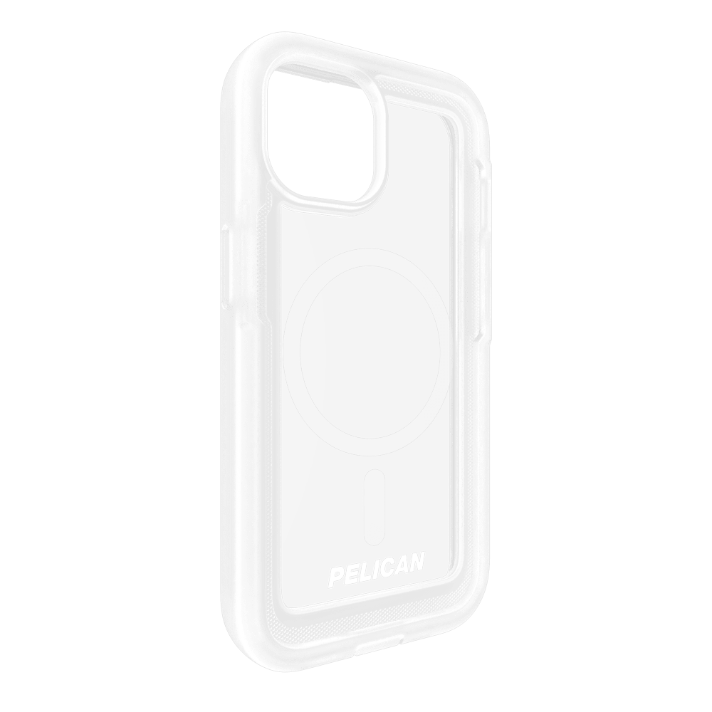 Pélican, Pelican Voyager MagSafe Case pour Apple iPhone 15 / iPhone 14 / iPhone 13 Clair