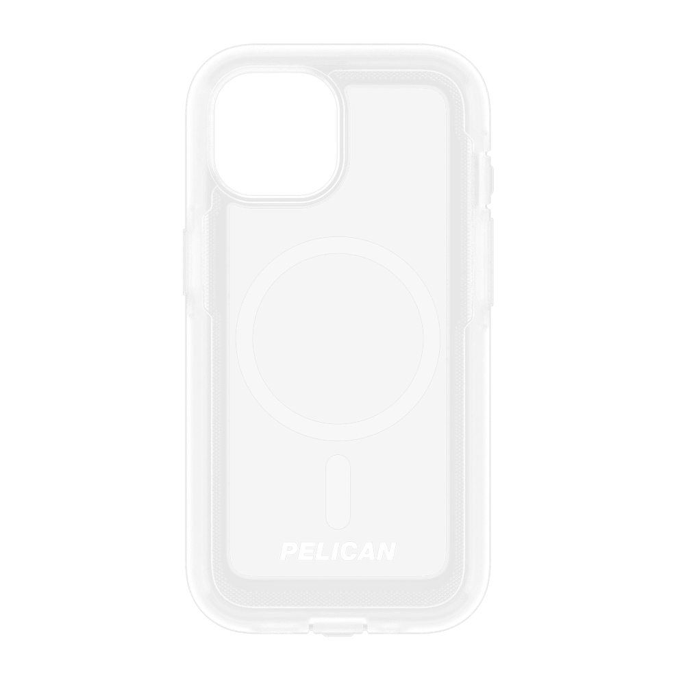 Pélican, Pelican Voyager MagSafe Case pour Apple iPhone 15 / iPhone 14 / iPhone 13 Clair