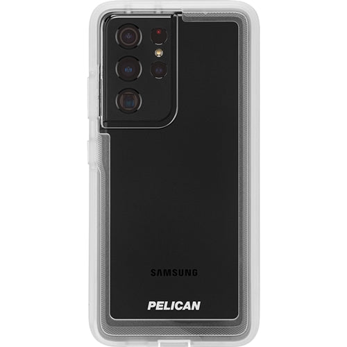 Pélican, Pelican Voyager Tough Rugged Case with Holster Galaxy S21 Ultra 5G 6.8 inch - Clair