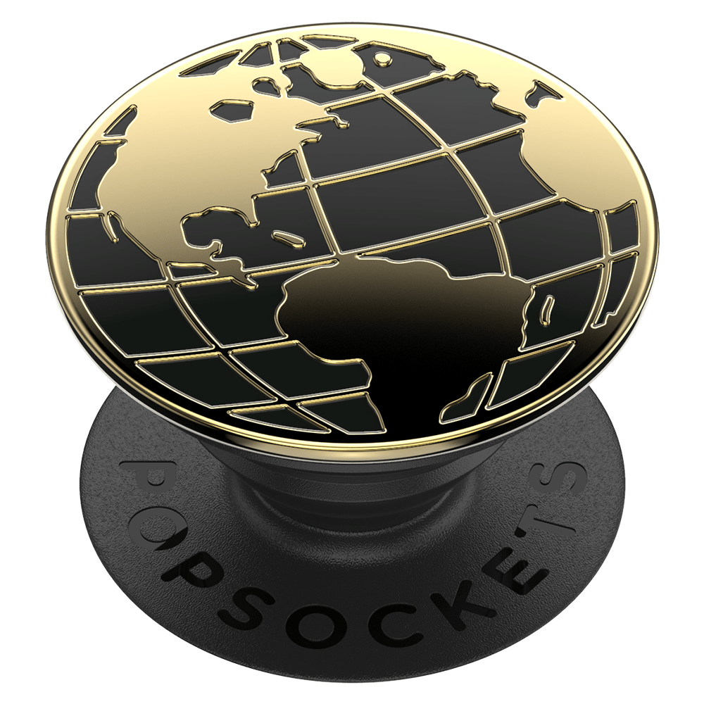 Avantages pour les techniciens, PopSockets PopGrip Premium Enamel Globe Trotter