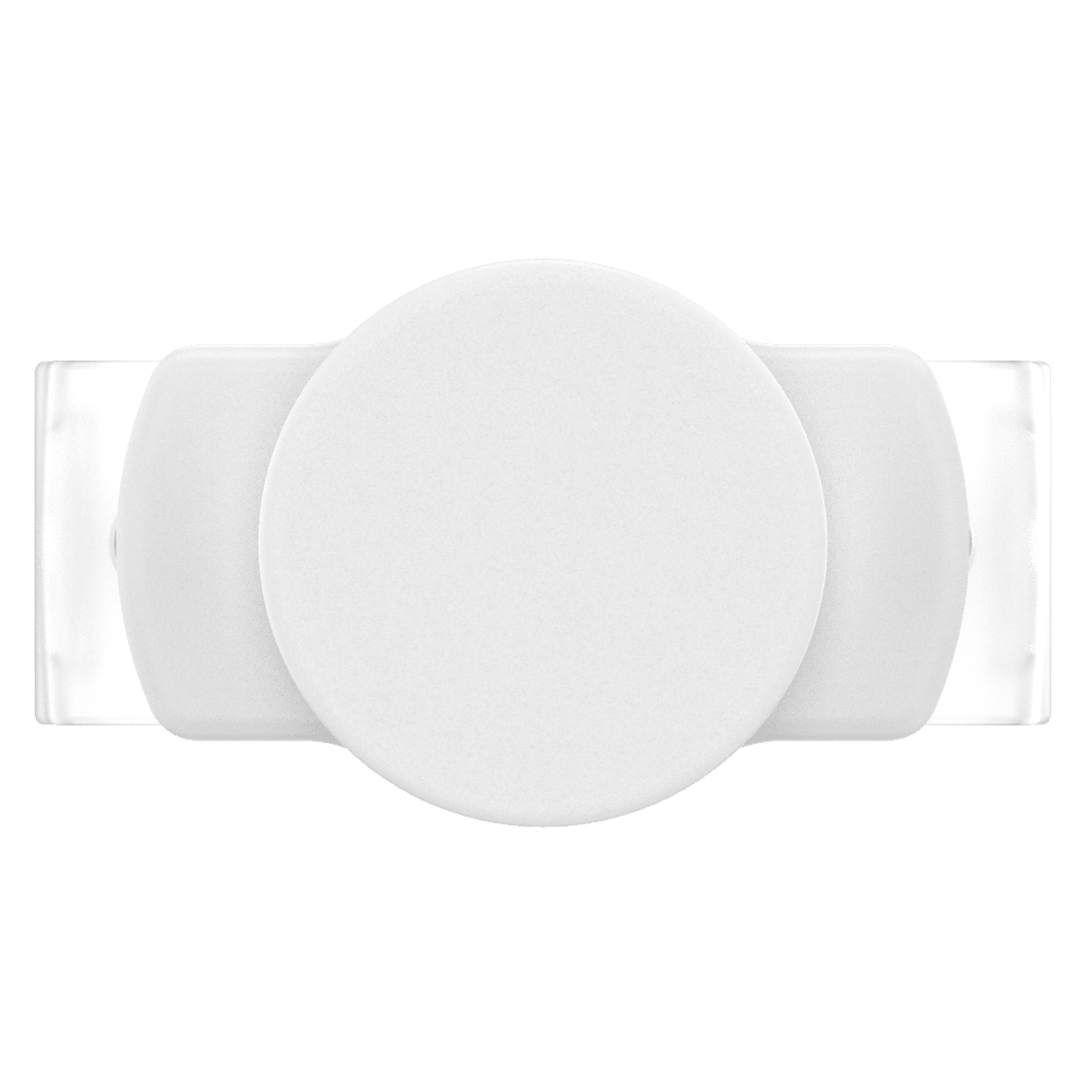 PopSockets, PopSockets PopGrip Slide Stretch blanc et transparent