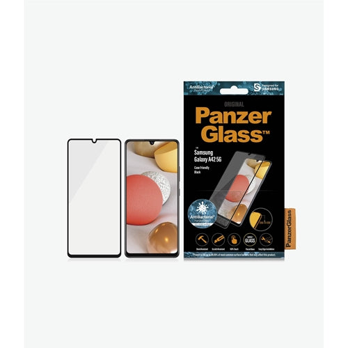 PanzerGlass, Protecteur d'écran Panzerglass Galaxy A42 5G Clear Black Frame