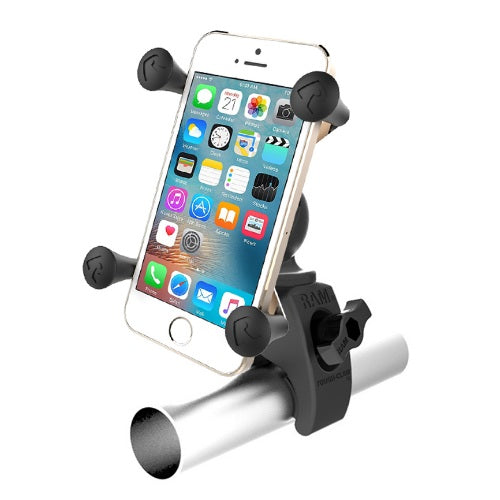 Supports RAM, RAM Tough-Claw Mount with Universal RAM X-Grip Phone Cradle - Noir