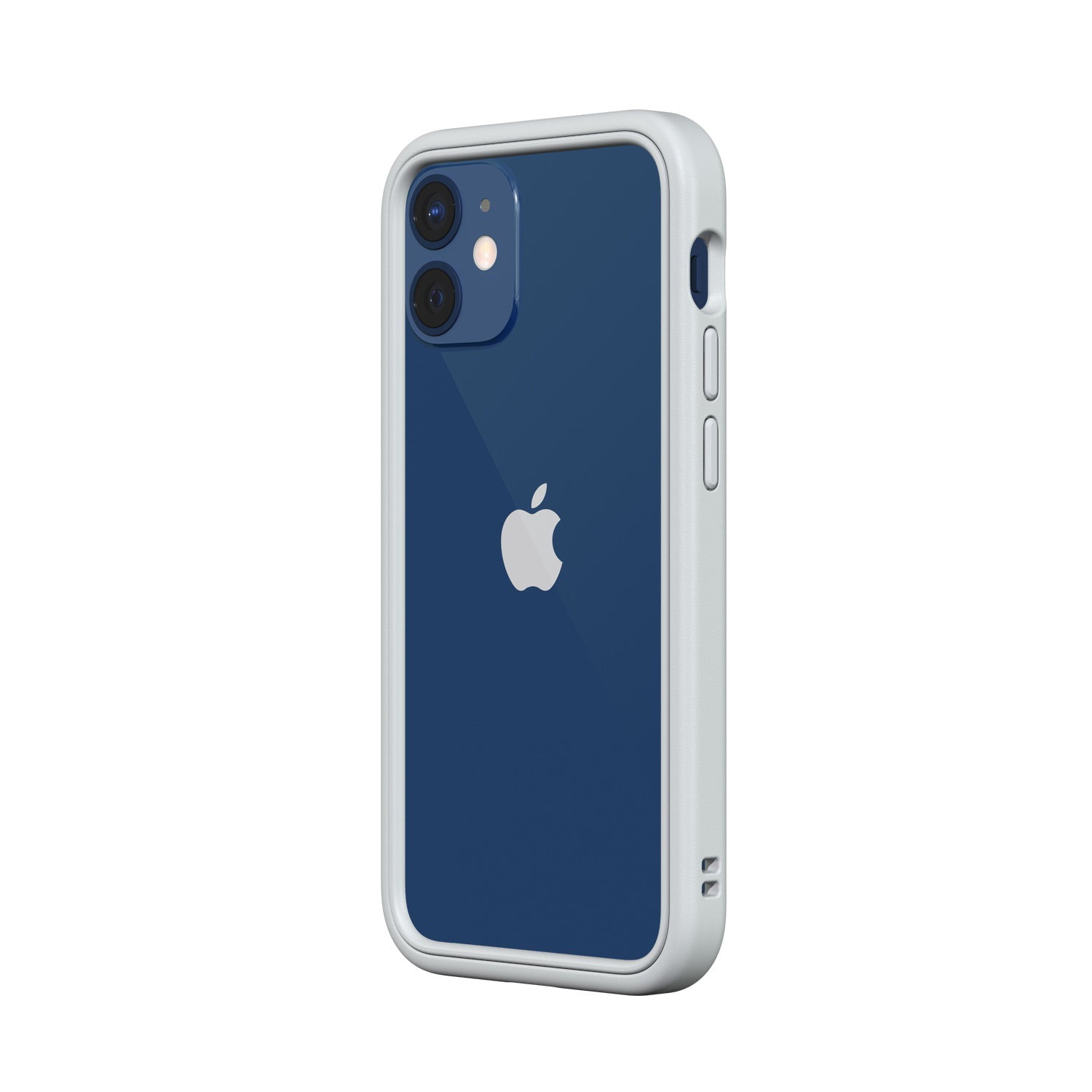 RhinoShield, RhinoShield CrashGuard NX Bumper Case Pour iPhone 12 mini - Gris Platine