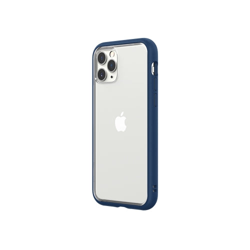 Bouclier de rhinocéros, RhinoShield Mod NX Bumper Case & Clear Backplate iPhone 11 Pro - Bleu roi