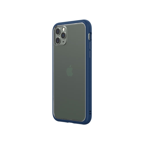 Bouclier de rhinocéros, RhinoShield Mod NX Bumper Case & Clear Backplate iPhone 11 Pro Max - Bleu roi