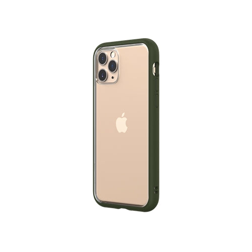 Bouclier de rhinocéros, RhinoShield Mod NX Bumper Case & Clear Backplate iPhone 11 Pro - Vert Camo