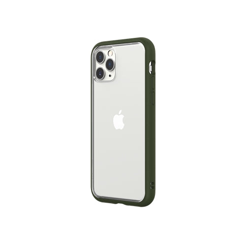 Bouclier de rhinocéros, RhinoShield Mod NX Bumper Case & Clear Backplate iPhone 11 Pro - Vert Camo