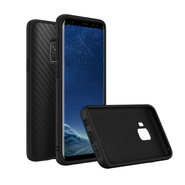 RhinoShield, RhinoShield SolidSuit Carbon Fibre Premium Rugged Case pour Galaxy S9