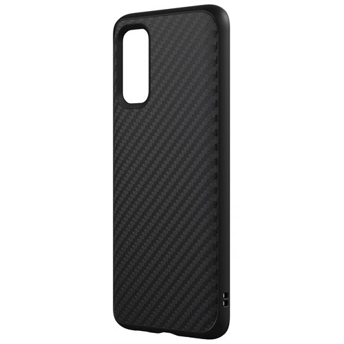 Bouclier de rhinocéros, RhinoShield SolidSuit Impact Resistance Case Samsung S20 - Carbon Fibre