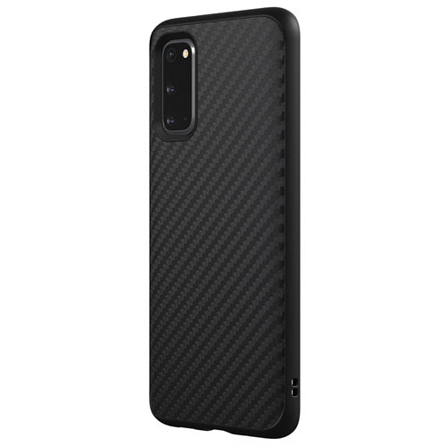 Bouclier de rhinocéros, RhinoShield SolidSuit Impact Resistance Case Samsung S20 - Carbon Fibre