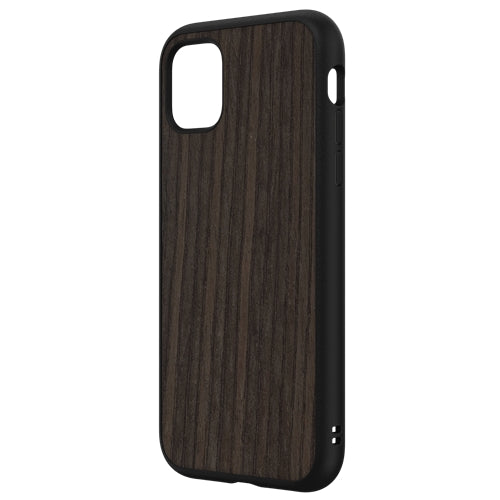 Bouclier de rhinocéros, RhinoShield SolidSuit Impact Resistance Case iPhone 11 Pro - Dark Oak