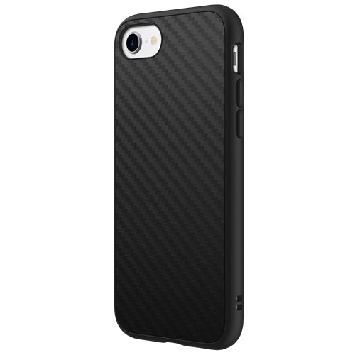 Bouclier de rhinocéros, RhinoShield SolidSuit Impact Resistance Case iPhone SE 2020 / 8 / 7 - Carbon Fibre