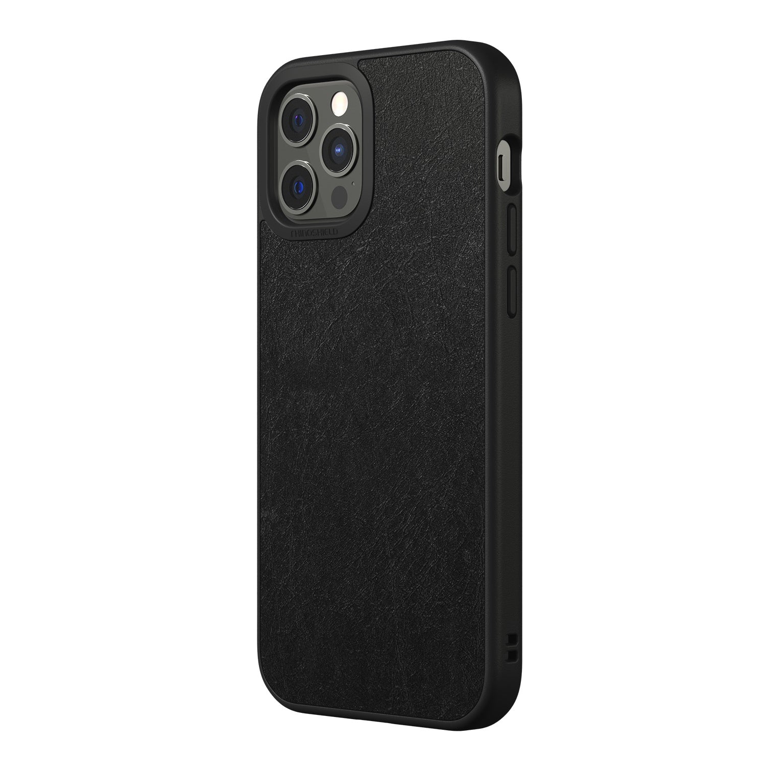 RhinoShield, RhinoShield SolidSuit Rugged Case pour iPhone 12 / 12 Pro - Cuir véritable