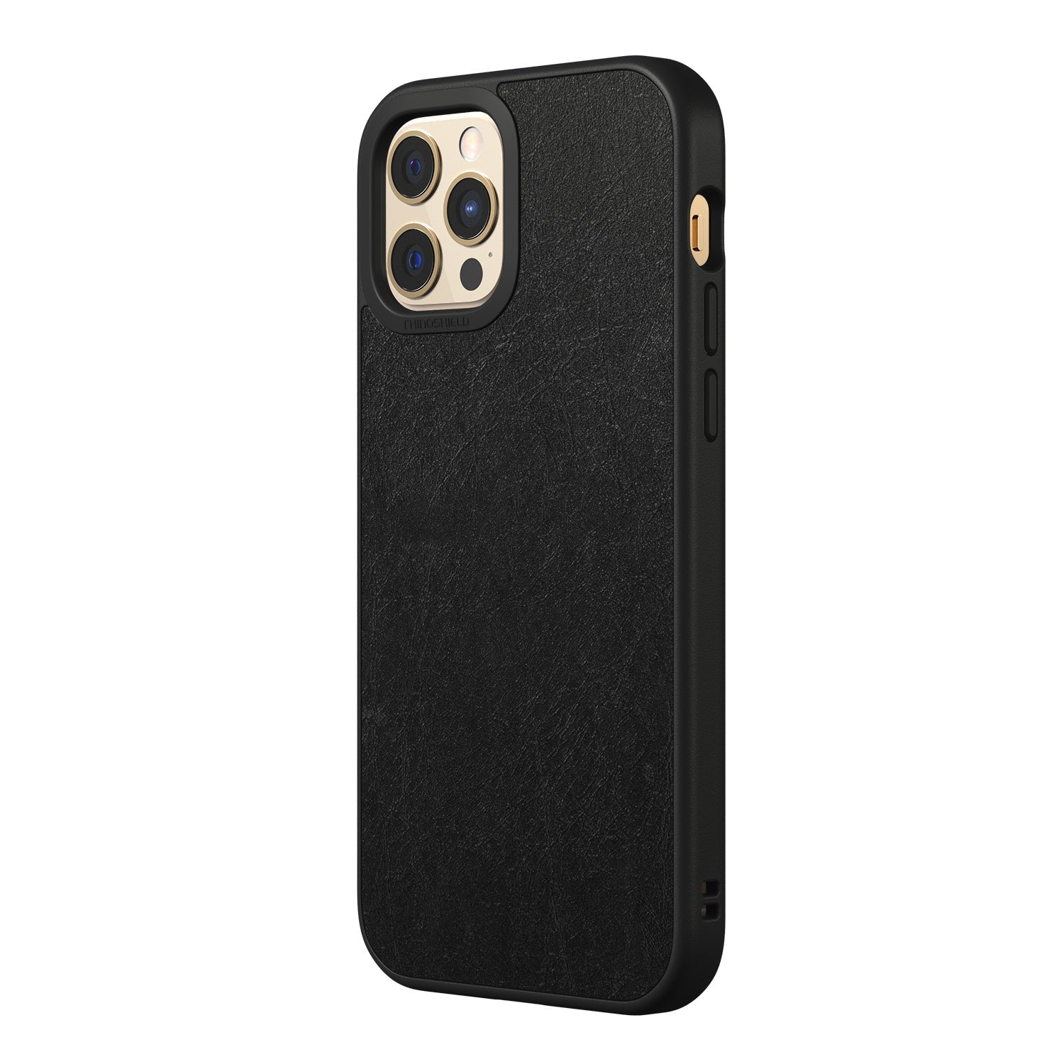 RhinoShield, RhinoShield SolidSuit Rugged Case pour iPhone 12 / 12 Pro - Cuir véritable