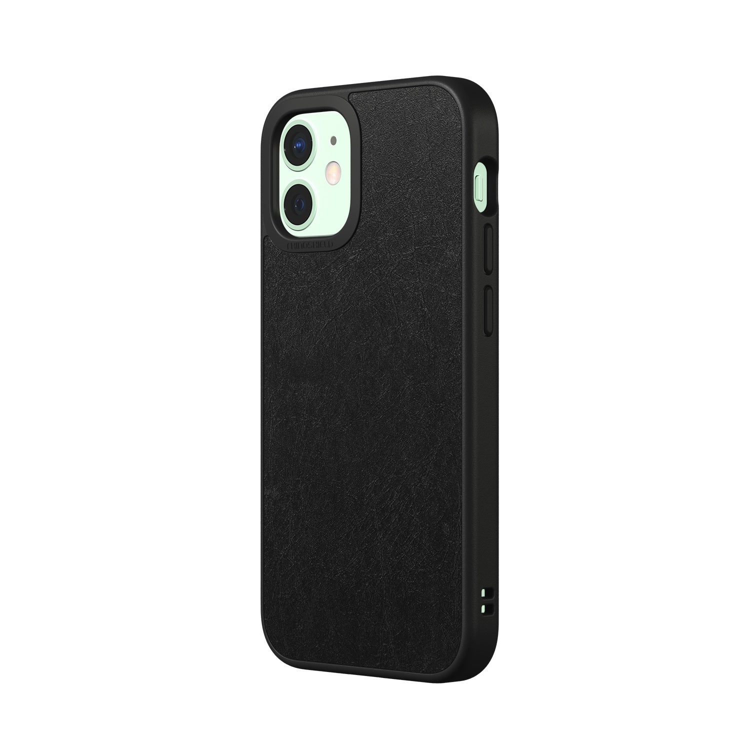 RhinoShield, RhinoShield SolidSuit Rugged Case pour iPhone 12 mini - Cuir véritable