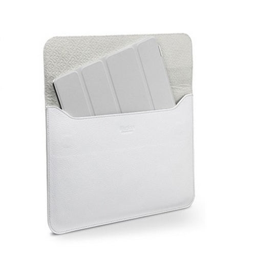 SGP, SGP Illuzion Leather Sleeve Infinity White pour iPads et tablettes jusqu'à 10,5 pouces