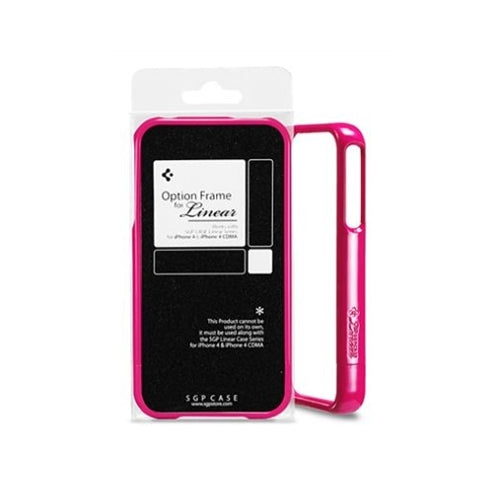 SGP, SGP Option Frame pour Linear Series iPhone 4 Hot Pink