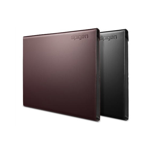 SGP, SPIGEN SGP Le nouvel iPad 4G LTE / Wifi Mallette en cuir Agenda Marron foncé - SGP08843