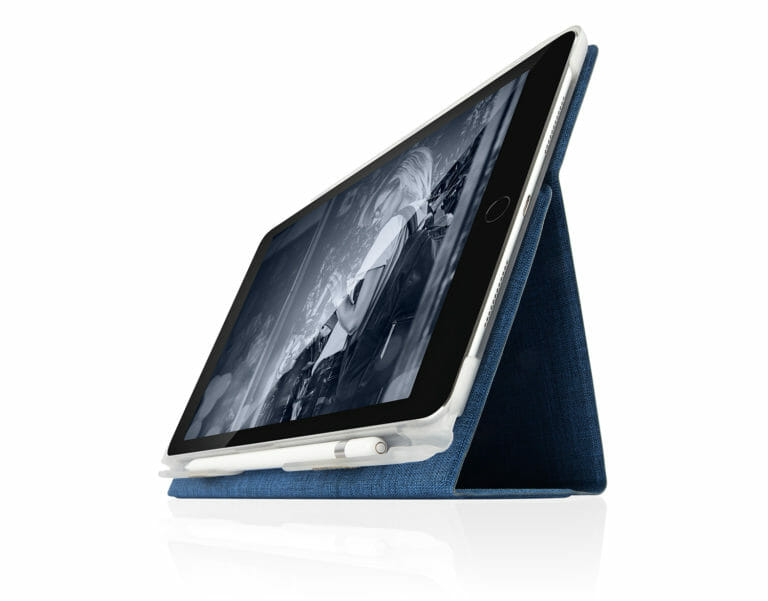 STM, STM Atlas Case pour iPad 5th / 6th Gen & Pro 9.7 & Air 1 & Air 2 - Bleu