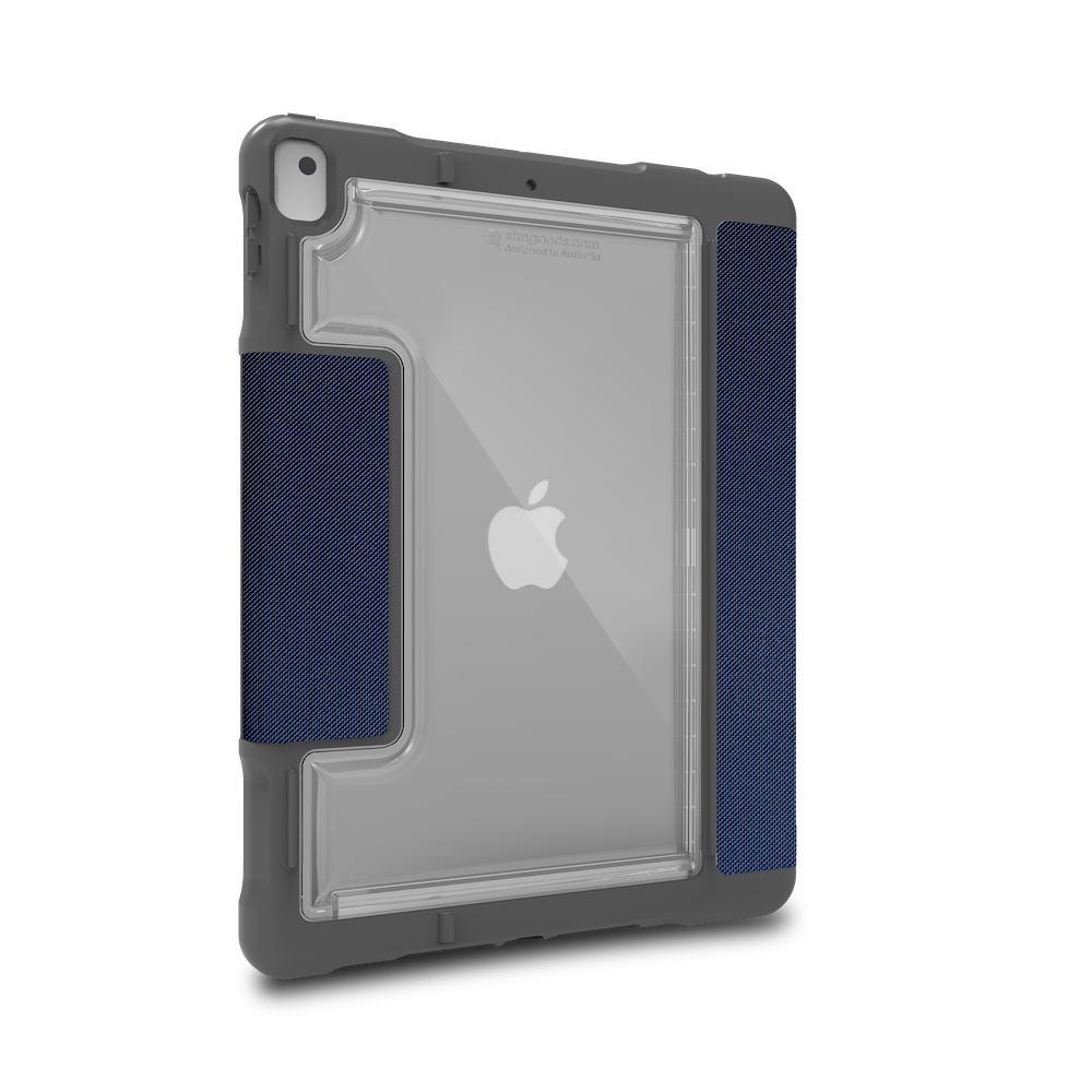 STM, STM Dux Plus Duo Rugged Case pour iPad 9e / 8e / 7e 10,2 pouces - Bleu nuit