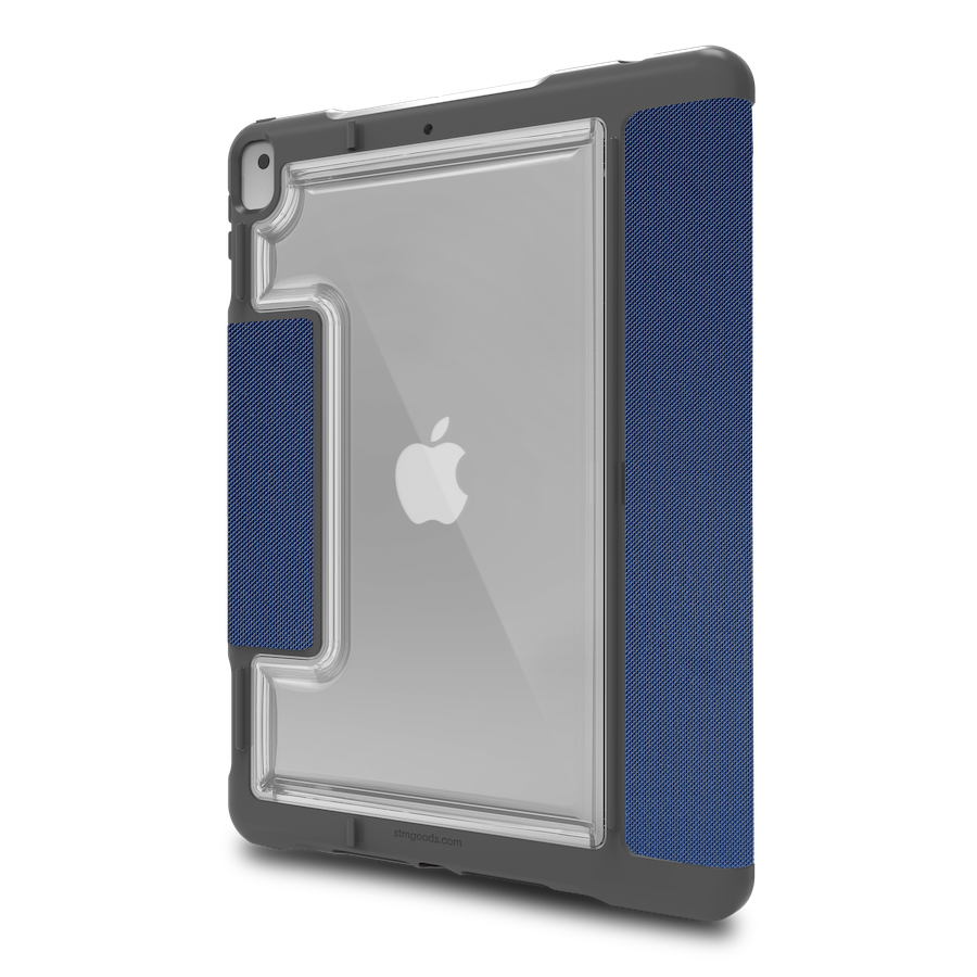 STM, STM Dux Plus Duo Rugged Case pour iPad 9e / 8e / 7e 10,2 pouces - Bleu nuit