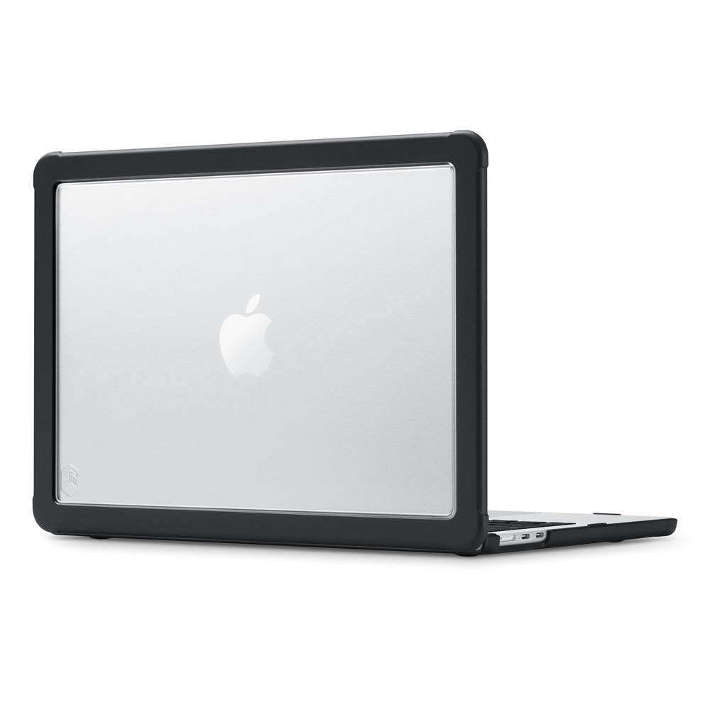 STM, STM Dux Rugged Case pour Macbook Air 13.6 pouces M1 & M2 - Noir Clair