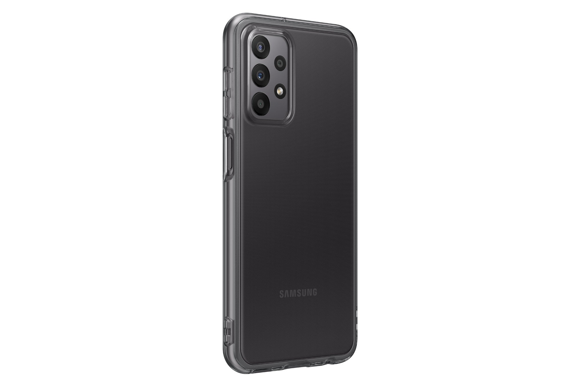 Samsung, Samsung Soft Cover pour Samsung Galaxy A23 4G / 5G - Tint Black