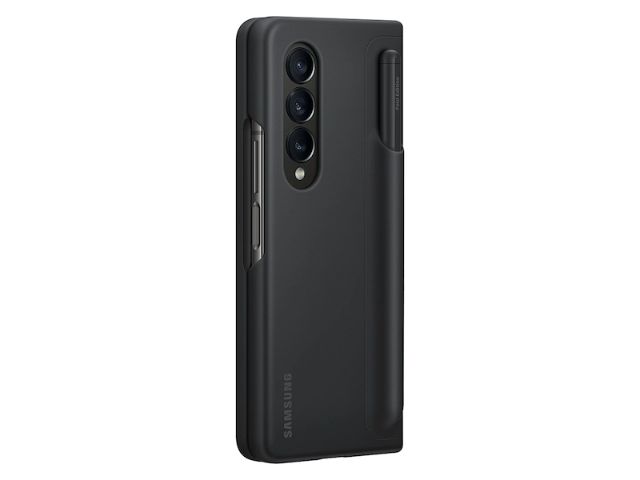 Samsung, Samsung Standing Cover avec stylo pour Galaxy Z Fold 4- Noir