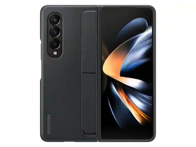 Samsung, Samsung Standing Cover avec stylo pour Galaxy Z Fold 4- Noir