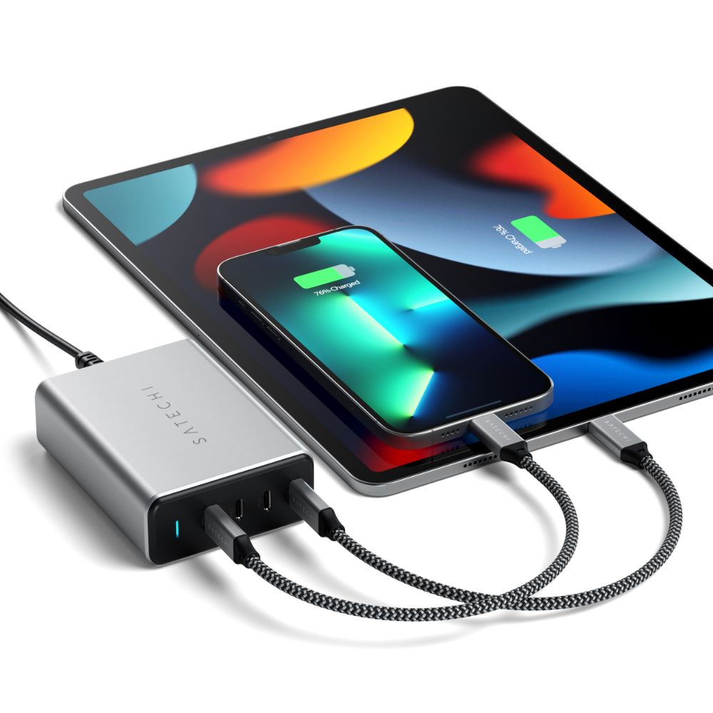 Satechi, Satechi 165W USB-C 4-Port PD GaN Charger (Chargeur GaN)