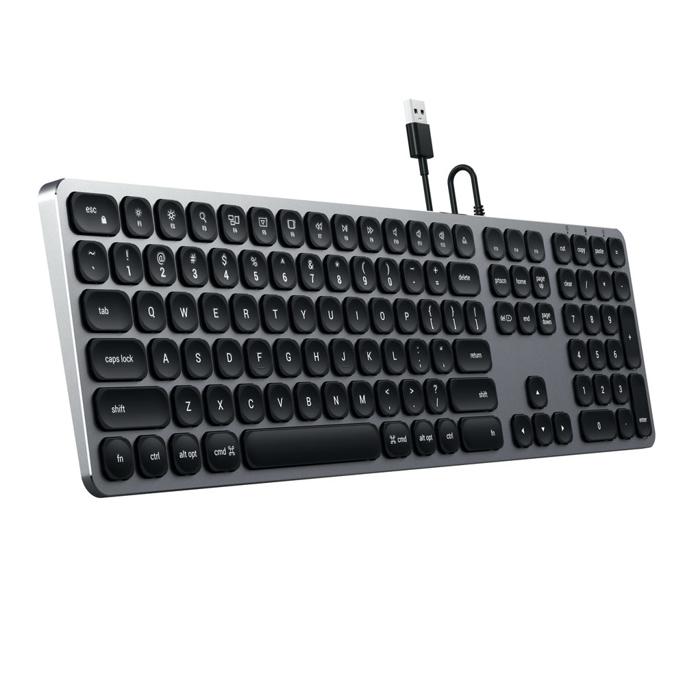 Satechi, Satechi Aluminium Wired USB-A Keyboard (Gris)