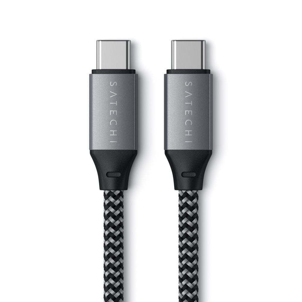 Satechi, Satechi Câble court USB-C vers USB-C 25cm (Gris Espace)