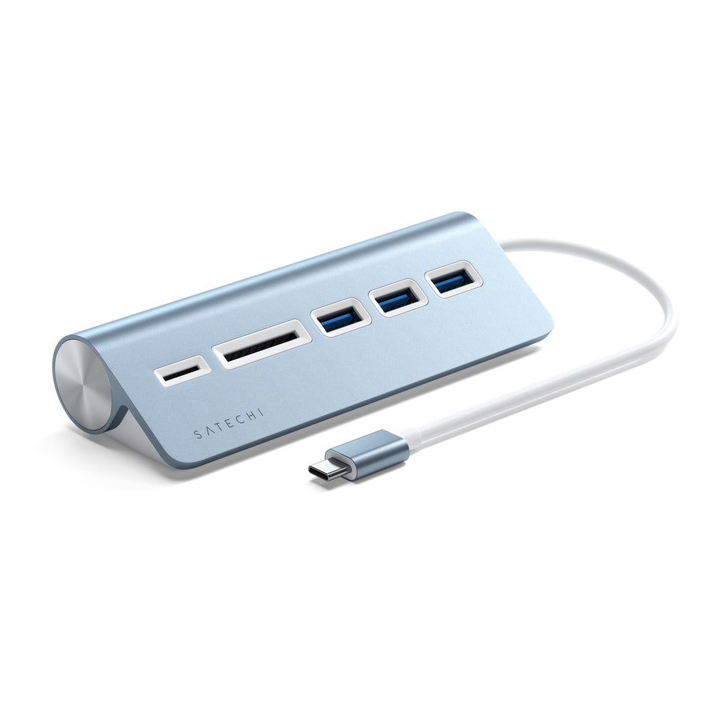 Satechi, Satechi Hub USB-C Combo pour ordinateur de bureau (bleu)