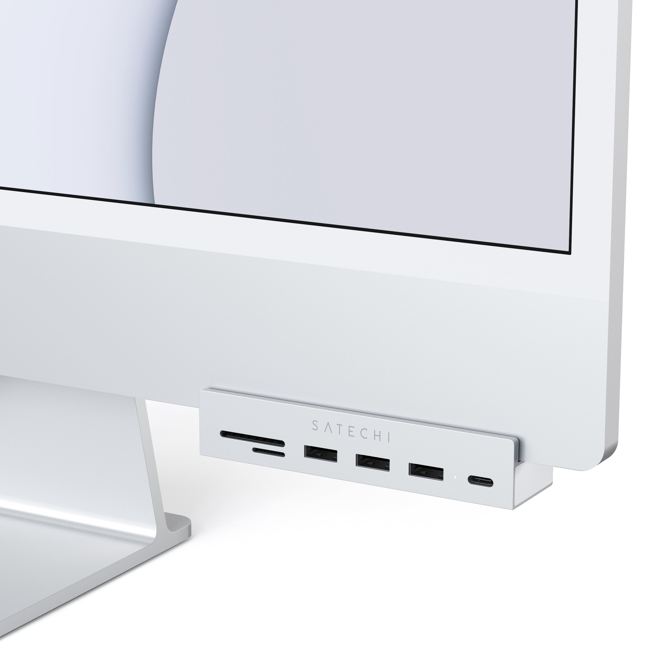 Satechi, Satechi Hub à pince USB-C pour iMac 24 pouces (Argent)