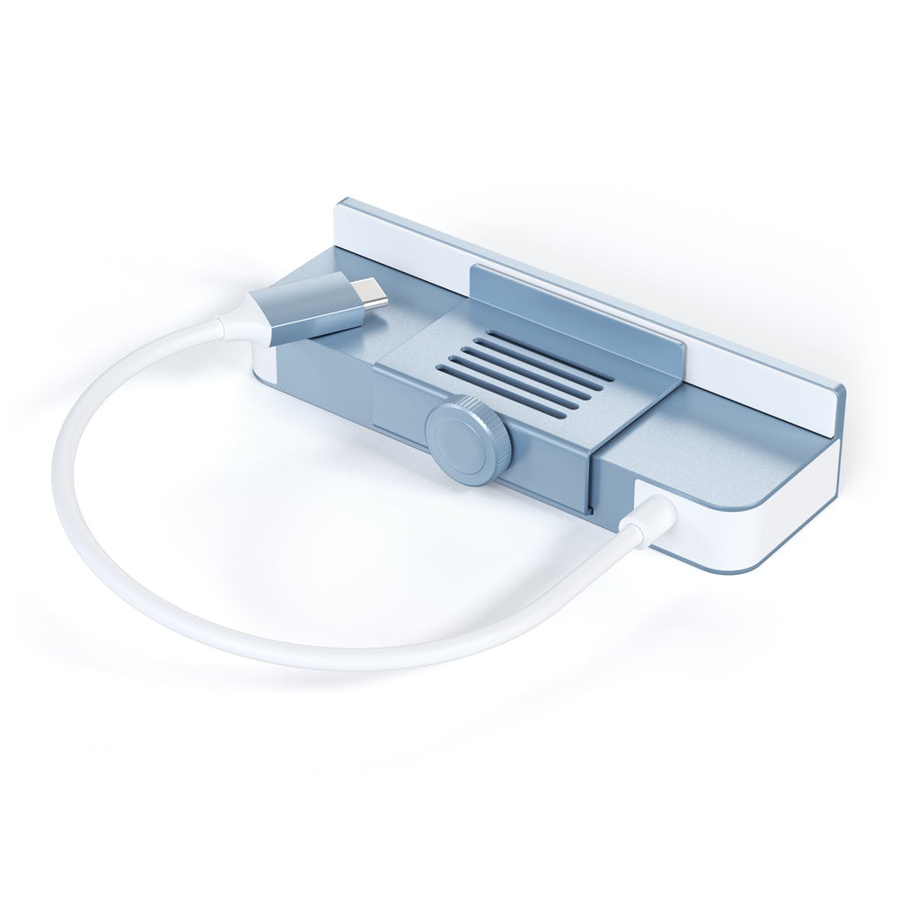 Satechi, Satechi Hub à pince USB-C pour iMac 24 pouces (bleu)