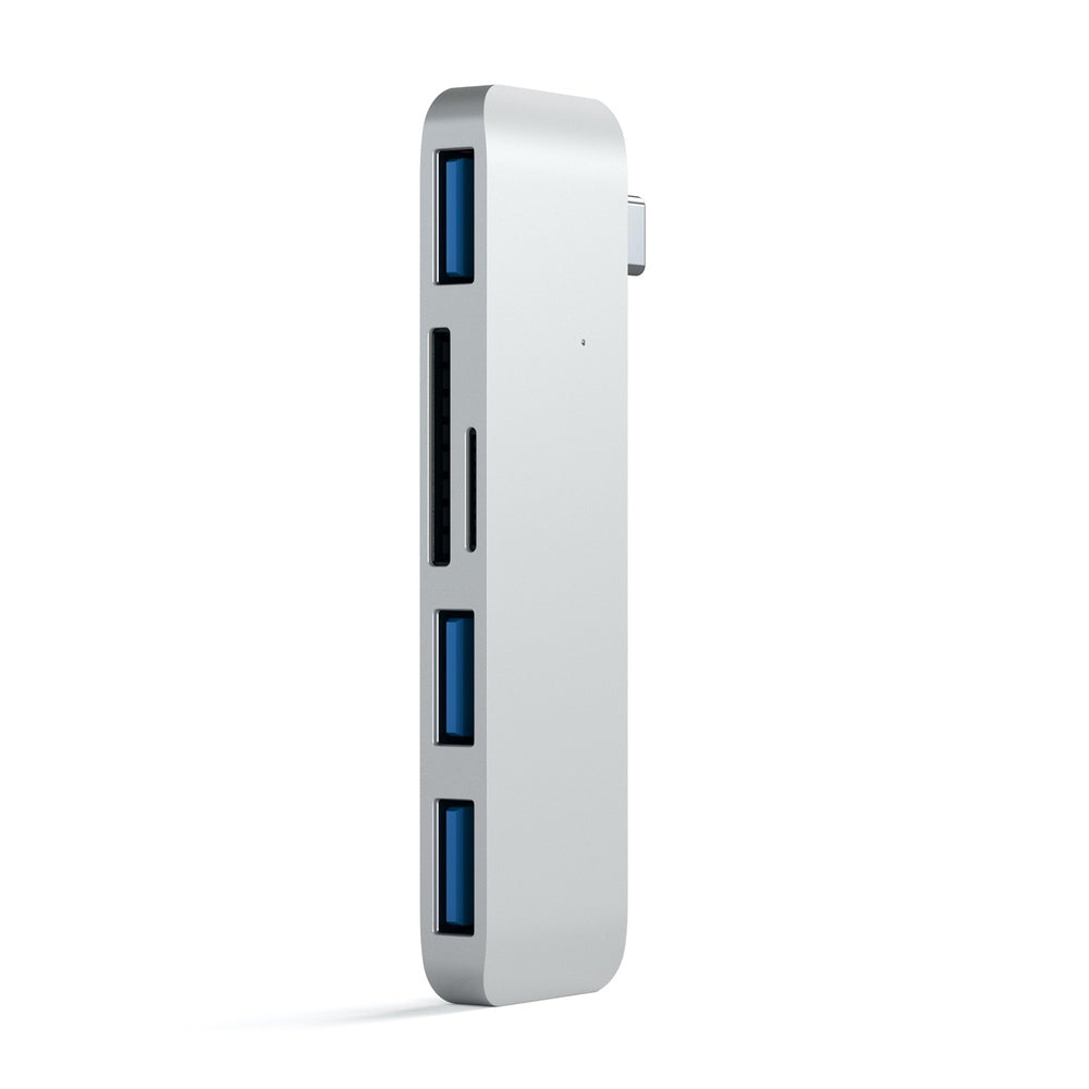 Satechi, Satechi Hub combo USB-C/USB 3.0 3-en-1 - Argent