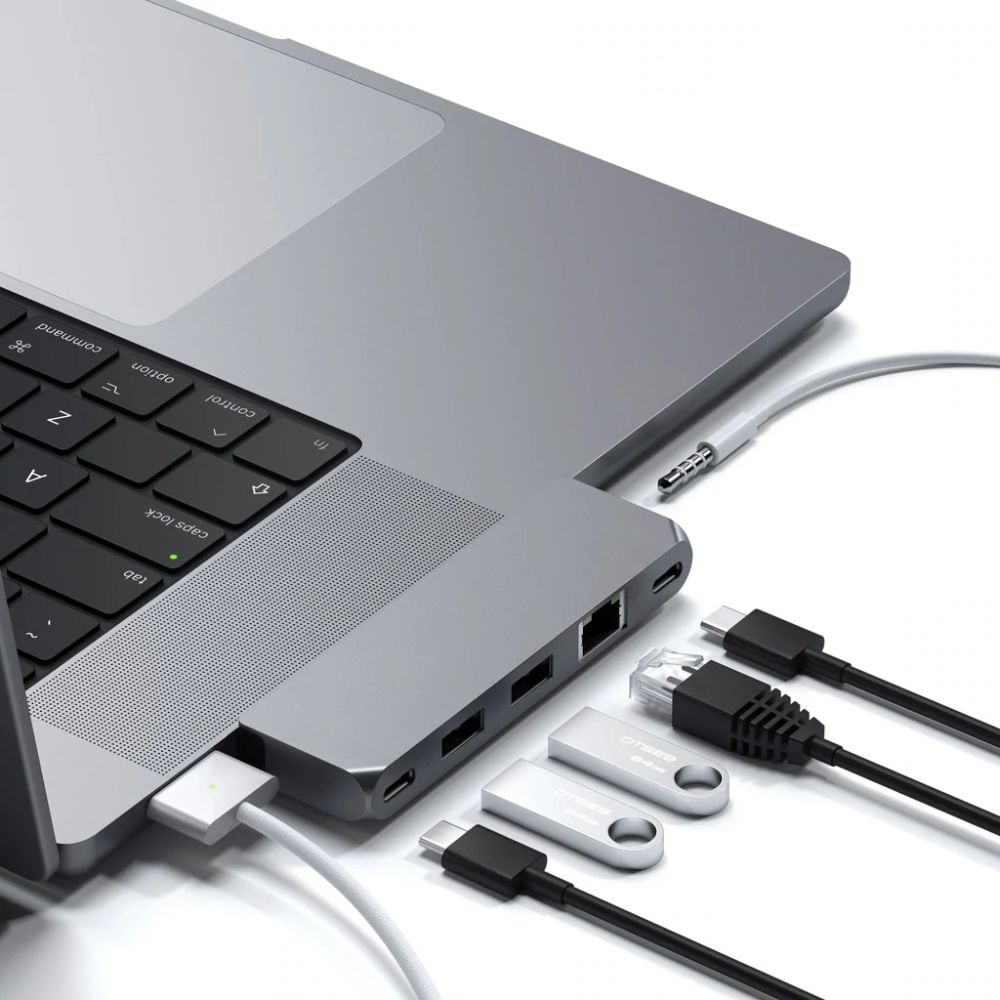 Satechi, Satechi Pro Hub Mini Macbook (Gris Espace)