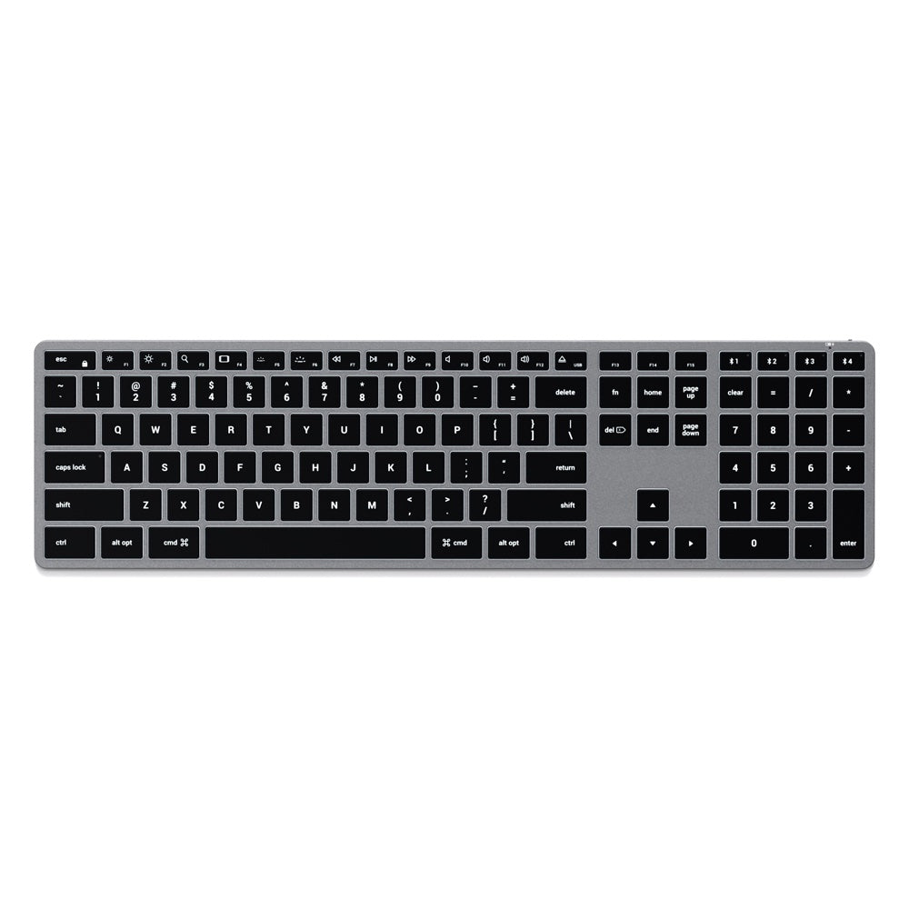 Satechi, Satechi Slim X3 Bluetooth Backlit Keyboard (Space Grey)